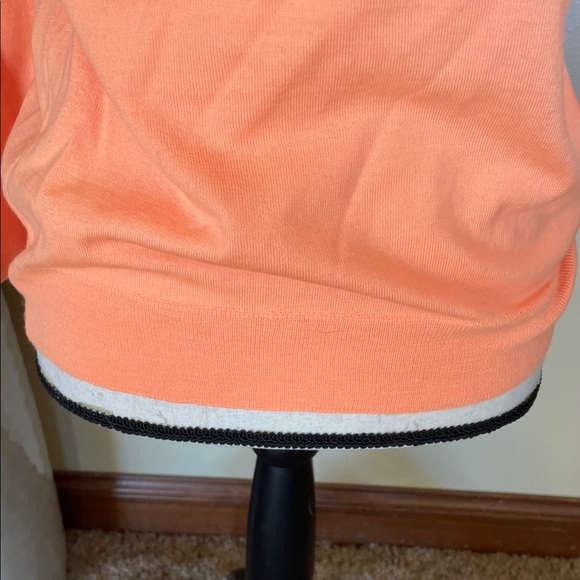 J. Crew Orange Dream Merino Wool Tippi Sweater Size M - Picture 3 of 11